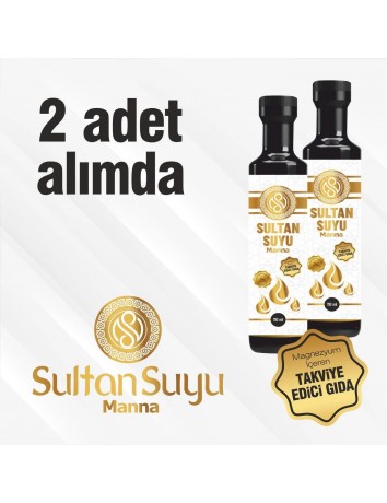 Sultan Suyu Manna Özel Formül 2'li Alım